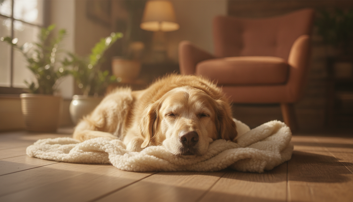 a happy senior dog — Bone & Harvest raw feeding guide