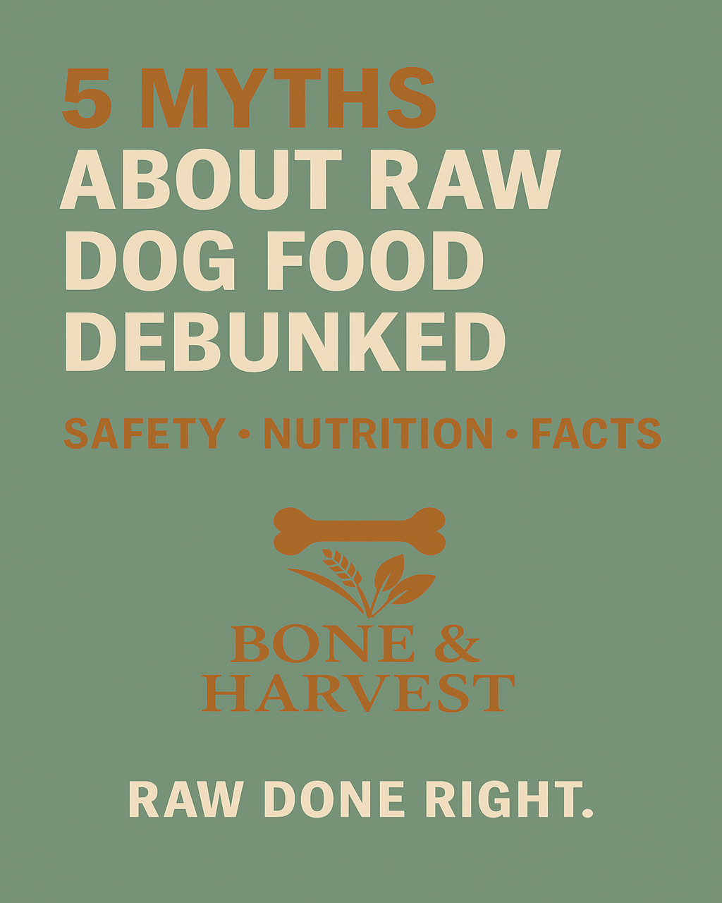 Debunking the 5 Biggest Myths About Raw Feeding